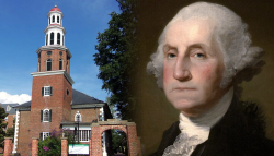Washington and the church he attended, occasionally travelling three hours in the snow.